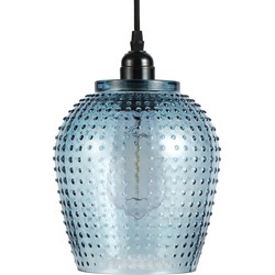 Riva Handgemaakt Hanglamp Glas Blauw-
