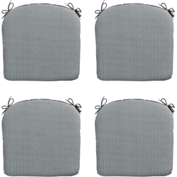 Madison -  Zitkussen Basic grey - Ca. 46x48 cm - Set van 4
