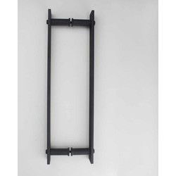 Maniglie per porte scorrevoli Kevin - nero