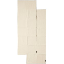 Table Runner flax 2 pcs 150x50