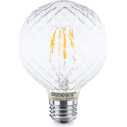 Groenovatie E27 LED Filament Pine Globelamp 4W Warm Wit Dimbaar