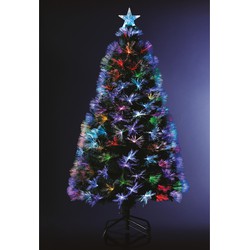 Feeric lights and christmas - fiber kerstboom - H120 cm - met licht - Kunstkerstboom