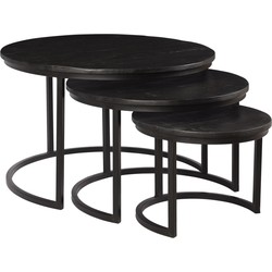 Livingfurn Jerrel Kala Set of 3