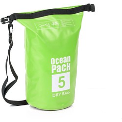 Decopatent® Waterdichte Tas - Dry bag - 5L - Ocean Pack - Dry Sack - Survival Outdoor Rugzak - Drybags - Boottas - Zeiltas - Groen