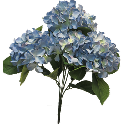 Hydrangea Rabe x5 blue 45 cm kunstbloem - Nova Nature