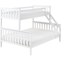 BIERNE - Stapelbed - Wit - 90/140 x 200 cm - Dennenhout