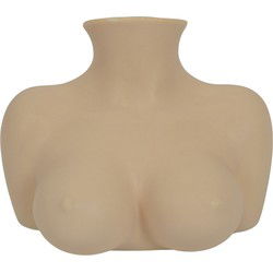 Vase- Breasts  - Ceramics - Sand - 6,5x12,5x13cm