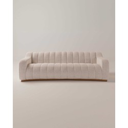 Lush Living Sofa Marmo - Sofa - Design meubel - Zitbank - Gebroken wit - 260x110x80cm -