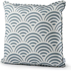 Extreme Lounging b-cushion Pattern Shell Sea Blue