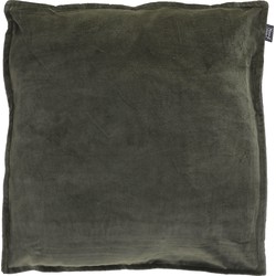 In The Mood Collection Charme Sierkussen - L50 x B50 cm - Groen