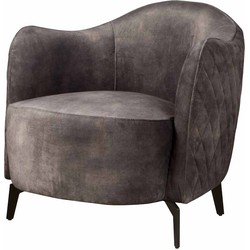 Tower living Bondo coffeechair - Bliss 3 dark grey