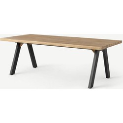 Maison Home Bosco Garden Dining Table (909314)  -  Alu Black