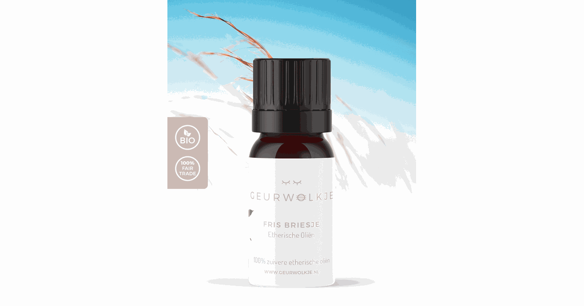 Fris Briesje 100% Etherische Olie 5 ML Geurwolkje® Blend Aromatherapie, Essential Oil, Geurolie, Aroma Olie Diffuser