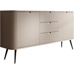 Meubella Dressoir Zakari - Beige - 168 cm