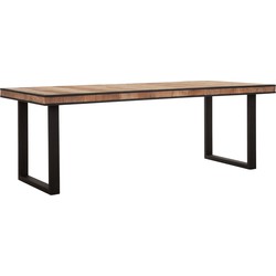 DTP Home Dining table Cosmo rectangular,78x225x100 cm, recycled teakwood