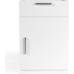 Wasophoogte Keukenkast - Module N4 – Pure Wit