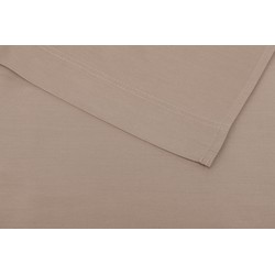 Zo!Home Laken Satinado sheet Praline Brown 160 x 290 cm