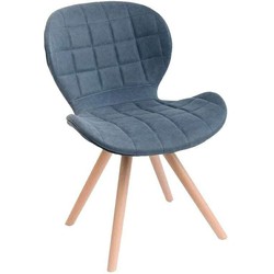 Feel Furniture - Eetkamerstoel - Brent - Blauw