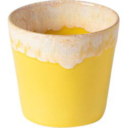 set/6 Lungo cup 19 cl geel
