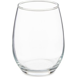 Pasabahce Drinkglazen/waterglazen Tumblers - luxe glas - set 6x stuks - 570 ml - Drinkglazen