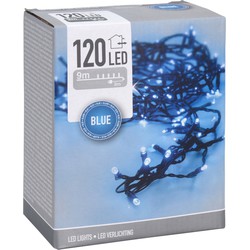 Kerstverlichting - 120 leds - blauw - 900 cm - Kerstversiering - Kerstverlichting kerstboom