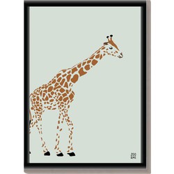 Dierenposter Giraffe - A4