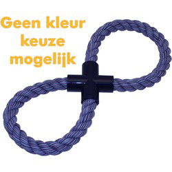 HAPPY PET FLOSSIN FUN 8 VORMIG L LARGE 37X15X2,5 CM