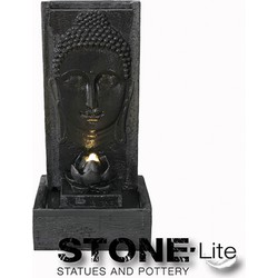 Stone Lite Fontein Boeddha 40x33x81 cm - Buitengewoon de Boet