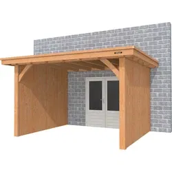 Hillhout | Terrasoverkapping Excellent Douglas L | 360x310 | C2