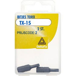 Bitjes torx tx.15 2st
