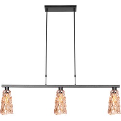 Steinhauer hanglamp Vidrio - zwart -  - 3832ZW