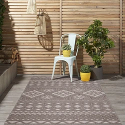 Caprenia Buitenkleed Bruin vloerkleed - Indoor & Outdoor - 120 X 170 CM