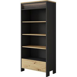Meubella - Boekenkast Stratosphere - Eiken - 72 cm