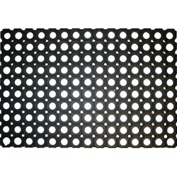 Deurmat / buitenmat rubber 60 x 40 cm - Deurmatten