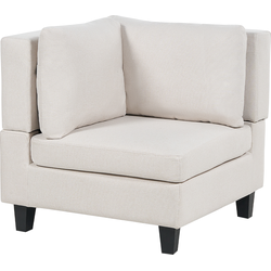 UNSTAD - Hoekstuk - Lichtbeige - Polyester