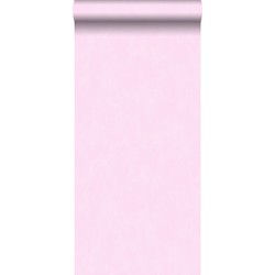 ESTAhome behang geschilderd effect roze