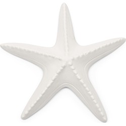 Riviera Maison Decoratieve Zeester Wit aardewerk beeldje - Étoile Starfish woonaccessoires dieren