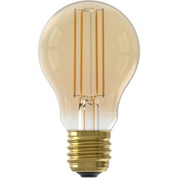 LED volglas Filament Standaardlamp 220-240V 7,5W 806lm E27 A60, Goud 2100K Dimbaar