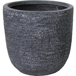 Utah egg pot graphite d55 x h51