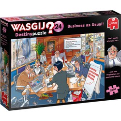 Jumbo Jumbo Wasgij Puzzel Destiny 24 - Business as Usual (1000 stukjes)