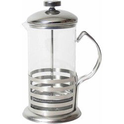 Gerimport French Press -cafetiere glas - 800ml - 7 kopjes - met filter - Cafetiere