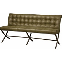 Tower living Barcelona bench 155 - fabric cherokee 13 green