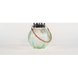 Solar glas 14,5x16 cm groen - Anna's Collection
