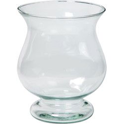 Floran Bloemenvaas Bora - kelk model - eco glas - D17 x H20 cm - Vazen