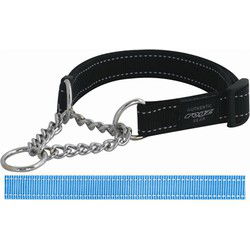 ROGZ FOR DOGS LUMBERJACK DONKER TURQUOISE 25 MMX43-73 CM