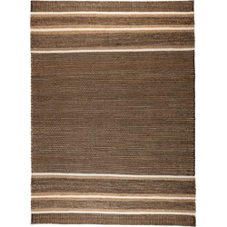 Dutchbone Djahe Vloerkleed Naturel/Bruin 160X230