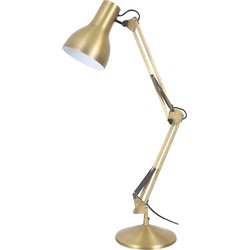 Bureaulamp Jellis - Antiek Brons - 50x20x80 cm