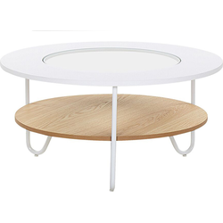 Beliani CHICO - Salontafel-Lichte houtkleur-MDF
