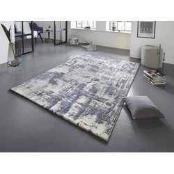 Elle Decoration - Modern Design vloerkleed -Vernon - Blauw / Grijs / Crème - 200 X 290 CM