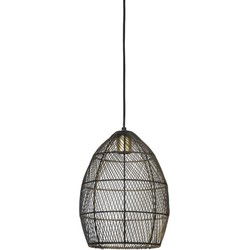 Light & Living - hanglamp - Meya - zwart - metaal - E27 - 2933412